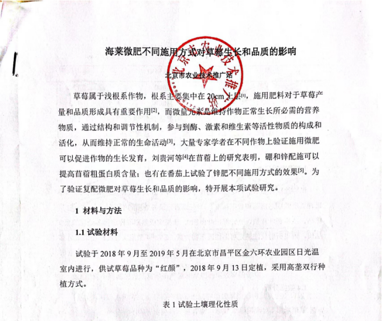 草莓示范效果